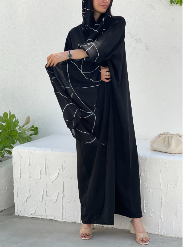 Geometric Abaya