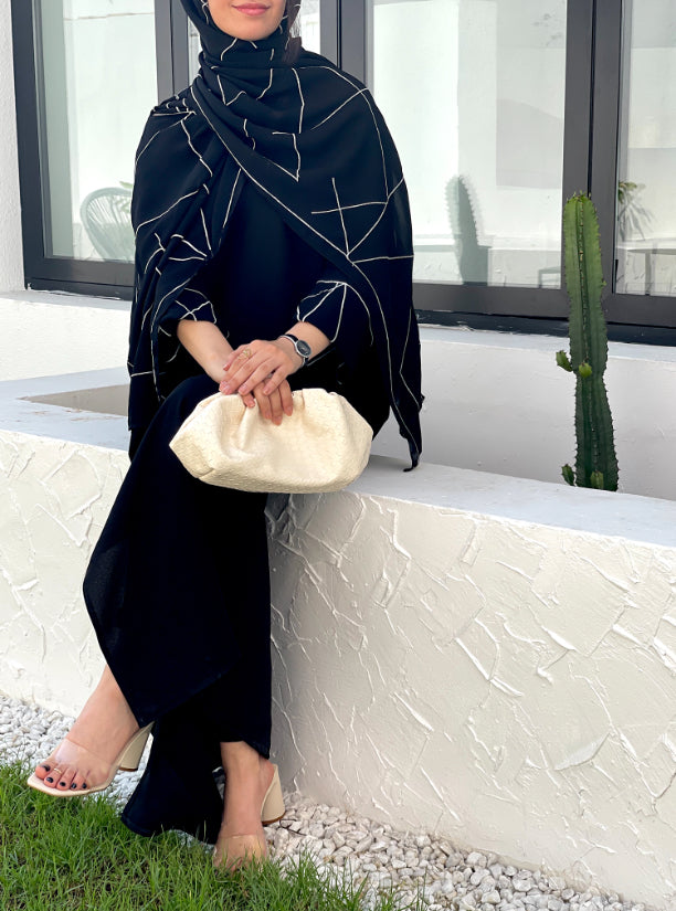 Geometric Abaya