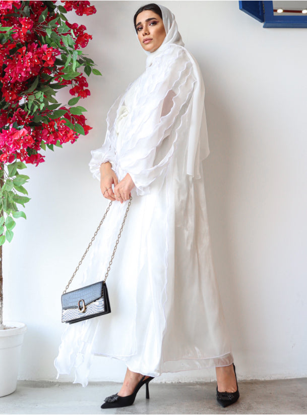 White Abaya