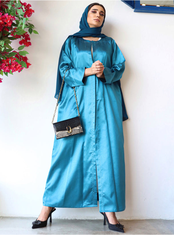 Turquoise Abaya