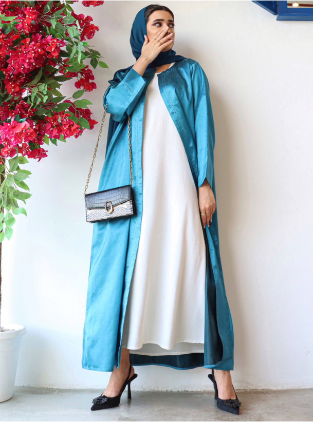 Turquoise Abaya