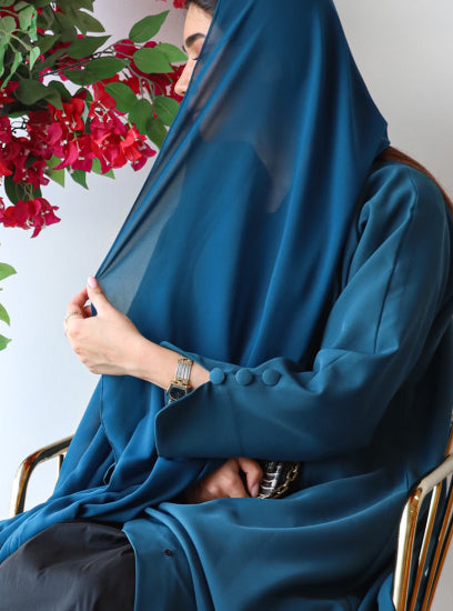 Teal Abaya