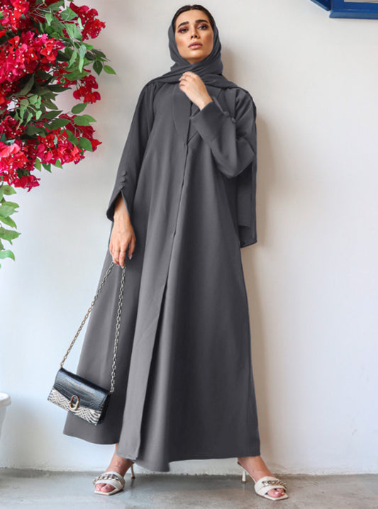 GRAY Meitha Abaya